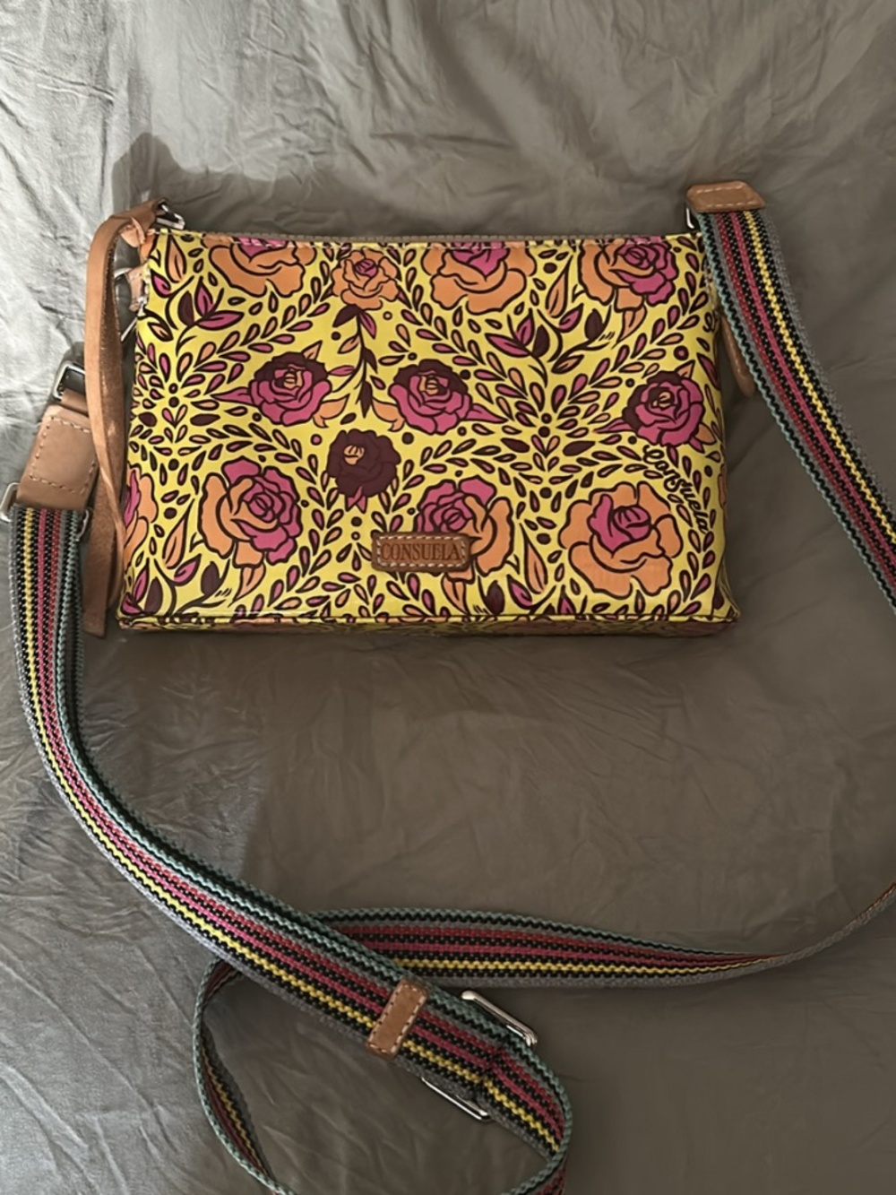 Consuela Floral Crossbody Bag